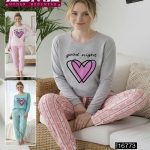 Piżamy DAMSKA TURECKA_size m-3xl_paczka 10 szt_mixkolor 8417151