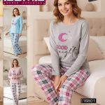 Piżamy DAMSKA TURECKA_size m-3xl_paczka 10 szt_mixkolor 8417152