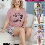 Piżamy DAMSKA TURECKA_size l-4xl_paczka 10 szt_mixkolor 1321110