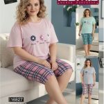 Piżamy DAMSKA TURECKA_size l-4xl_paczka 10 szt_mixkolor 1321118