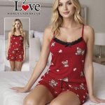 Piżamy DAMSKA TURECKA _size m-3xl_paczka 10 szt_mixkolor 5042495