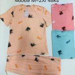 Piżamy DAMSKA TURECKA _size m-2xl_paczka 12 szt_mixkolor 5042504