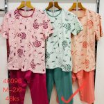 Piżamy DAMSKA TURECKA _size m-2xl_paczka 12 szt_mixkolor 5042505