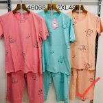 Piżamy DAMSKA TURECKA _size m-2xl_paczka 12 szt_mixkolor 5042506