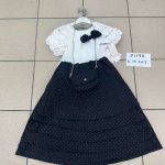 Sukienki DZIECIĘCA size 6-16 LAT _ paczka 6szt _1 kolor 5042581