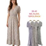 Sukienki Damskie _ Size M-2XL _paczka 16szt_mix kolor