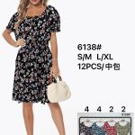 Sukienki Damskie _ Size S-XL _paczka 12szt_mix kolor 3021723