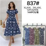 Sukienki Damskie _ Size XL-4XL _paczka 12szt_mix kolor 3021725