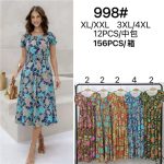 Sukienki Damskie _ Size XL-4XL _paczka 12szt_mix kolor 3021726