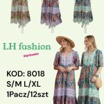 Sukienki Damskie _ size S-XL_ paczka 12szt mix kolor 8609679