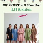 Sukienki Damskie _ size S-XL_ paczka 12szt mix kolor 8609681