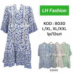 Sukienki Damskie _ Size L-2XL _paczka 12szt_mix kolor 8609700