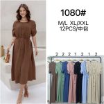 Sukienki Damskie _ Size M-2XL _paczka 12szt_mix kolor 8609703