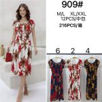 Sukienki Damskie _ Size M-2XL _paczka 12szt_mix kolor 8609705