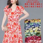 Sukienki DAMSKA_size m-2xl_paczka 12 szt_mixkolor 8335908