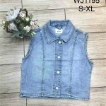 Kamizelki jeansowe Damskie _size s-xl paczka 12szt_ 8762364
