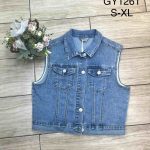 Kamizelki jeansowe Damskie _size s-xl paczka 10szt_ 8762368
