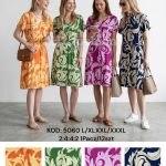 Sukienki Damskie _ size L-3XL_ paczka 12szt mix kolor 5901821