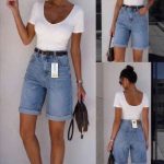 Spodenki jeansowe damskie (XS-XL_ 10) 2726873