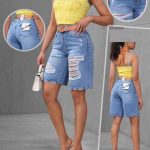 Spodenki jeansowe damskie (S-2XL_ 10) 2726875