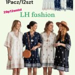 sukienki Damskie _ size s-xl_ paczka 12szt mix kolor 4549428