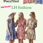sukienki Damskie _ size s-xl_ paczka 12szt mix kolor 4549429