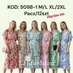 sukienki Damskie _ size M-2XL_ paczka 12szt mix kolor 4549433