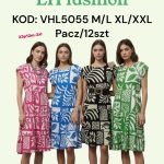 Sukienki Damskie _ size M-2XL_ paczka 12szt mix kolor 4549437