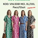 Sukienki Damskie _ size M-2XL_ paczka 12szt mix kolor 4549442