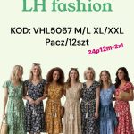 Sukienki Damskie _ size M-2XL_ paczka 12szt mix kolor 4549443
