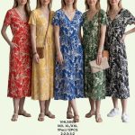 Sukienki Damskie _ size M-2XL_ paczka 12szt mix kolor 4549445