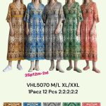 Sukienki Damskie _ size M-2XL_ paczka 12szt mix kolor 4549446