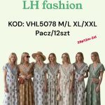 Sukienki Damskie _ size M-2XL_ paczka 12szt mix kolor 4549448