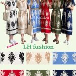 Sukienki Damskie _ size l-3xl_ paczka 12szt mix kolor 4549372