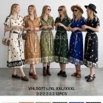 Sukienki Damskie _size l-3xl_paczka 12szt_mix kolor 4093006
