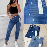 Jeansy Damskie _size 44-54_paczka 12szt_1kolor 6025817