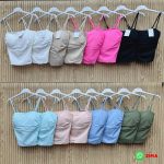 Bluzki Damskie _size uni_paczka 6szt_mix kolor 2706099