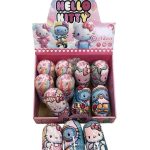 KULA Z FIGURKĄ hello kitty