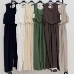 Kombinezony Damskie Włoskie _ size uni_ paczka 6 szt_ mix kolor 8580706