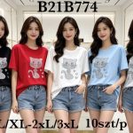 Bluzki Damskie _size l-3xl_ paczka 10szt _mix kolor 7507161