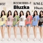 Bluzki Damskie _size s-xl_ paczka 10szt _mix kolor 7507169