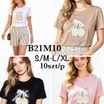 Bluzki Damskie _size s-xl_ paczka 10szt _mix kolor 7507170