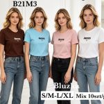 Bluzki Damskie _size s-xl_ paczka 10szt _mix kolor 7507173
