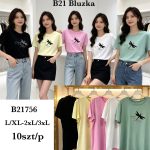 Bluzki Damskie _size l-3xl_ paczka 10szt _mix kolor 7507181