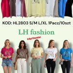 Bluzki Damskie _size s-xl paczka 10szt_mix kolor 8916042