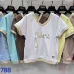Bluzki Damskie Tureckie_ Size uni_ paczka 12szt_mix kolor 8818073