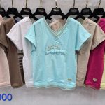 Bluzki Damskie Tureckie_ Size uni_ paczka 12szt_mix kolor 8818075