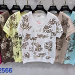 Bluzki Damskie Tureckie_ Size uni_ paczka 12szt_mix kolor 8818076