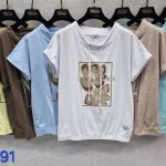 Bluzki Damskie Tureckie_ Size uni_ paczka 12szt_mix kolor 8818081