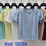 Bluzki Damskie Tureckie_ Size uni_ paczka 12szt_mix kolor 8818088